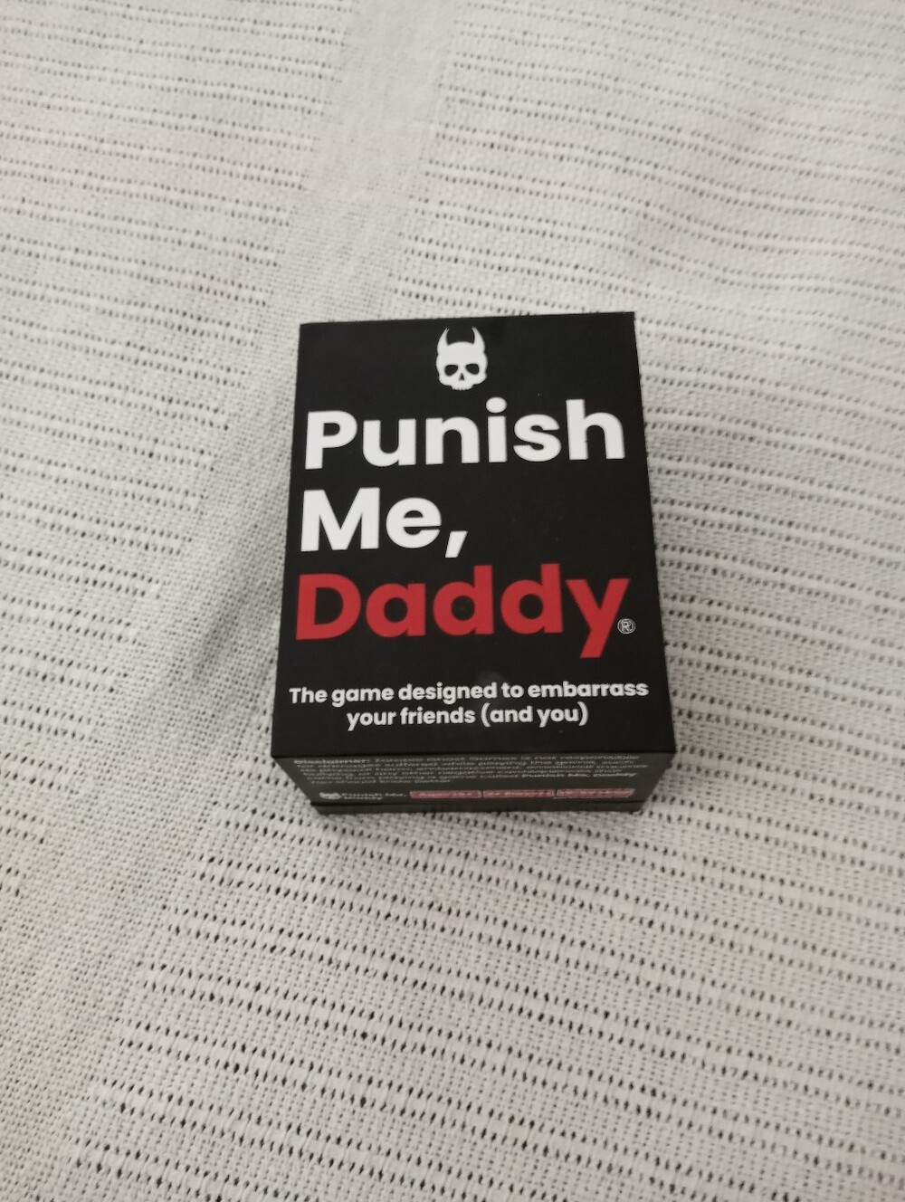 PUNISH ME DADDY Embarrassing Card Game
